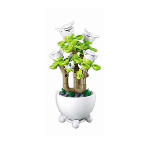 Sluban Flowers M38-B1075D Tropical plant in pot